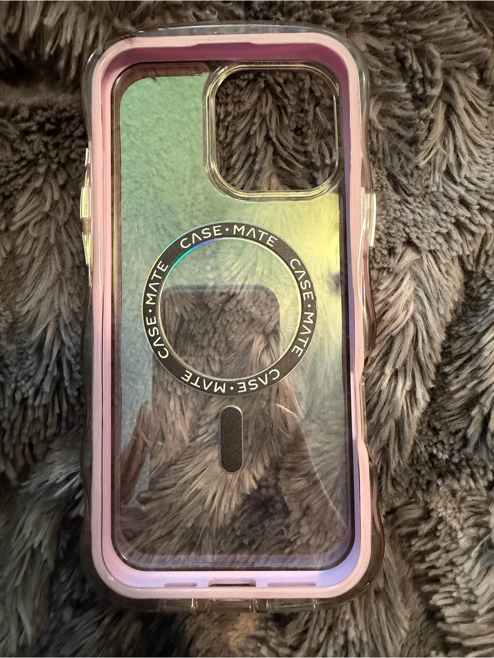 Case-Mate Soap Bubble iPhone 16 Pro Max Case—Iridescent Wavy